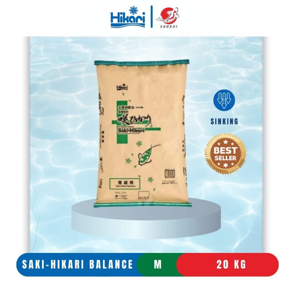Saki hikari balance S M L 20 kg sinking
