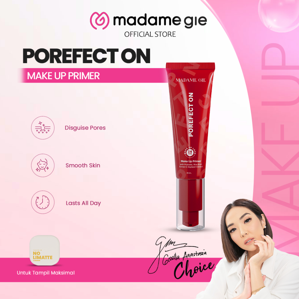 MADAME GIE Porefect On - Make Up Primer | GLAM GIRL OFFICIAL