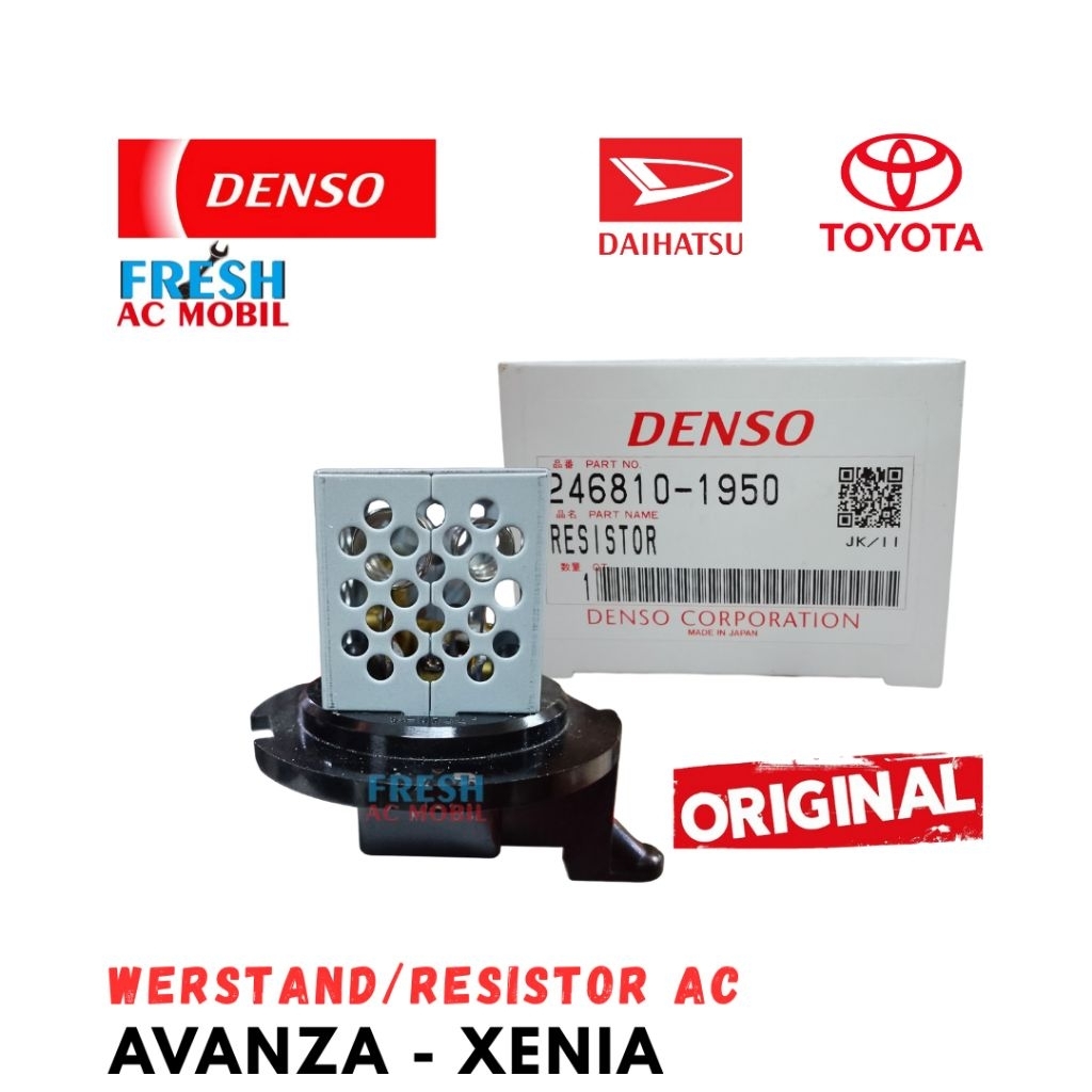 Werstand/Resistor AC Avanza Xenia Resistor Blower AC Original Denso