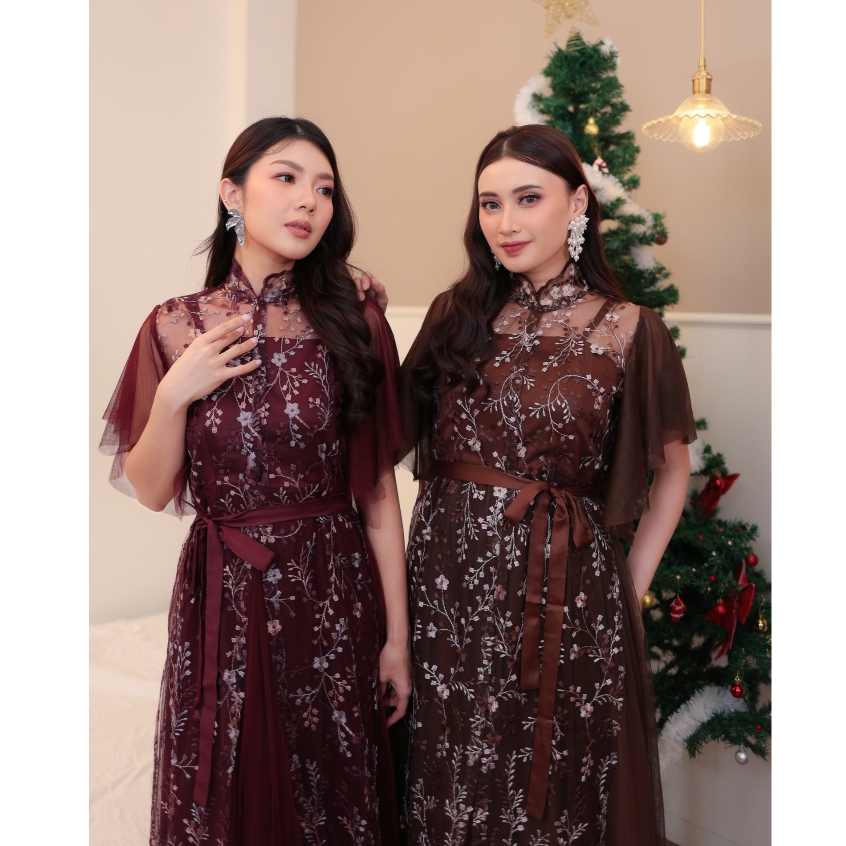 Ravienna Dress by MISSNOMI - Dress Pesta - Dress Natal I Dress Kondangan Big Size