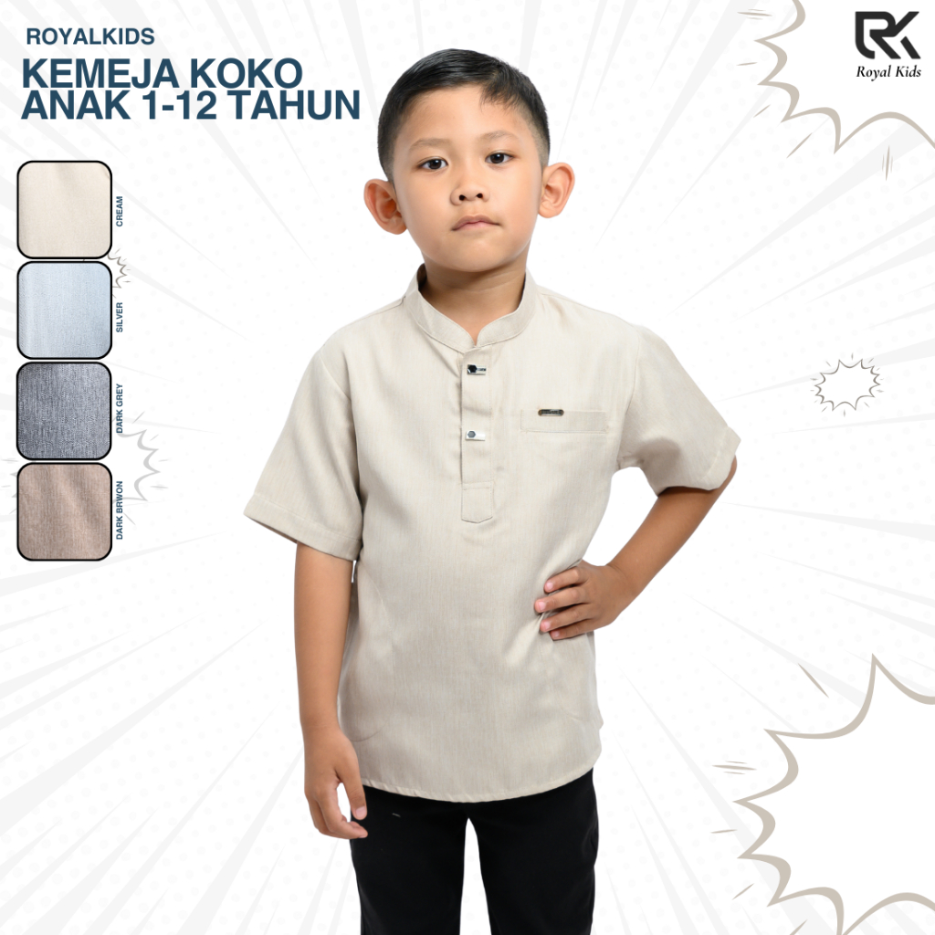 KOKO ANAK NIBRAS ORI NKCA 005 ATASAN SAJA / BAJU KOKO NIBRAS ANAK LAKI LAKI