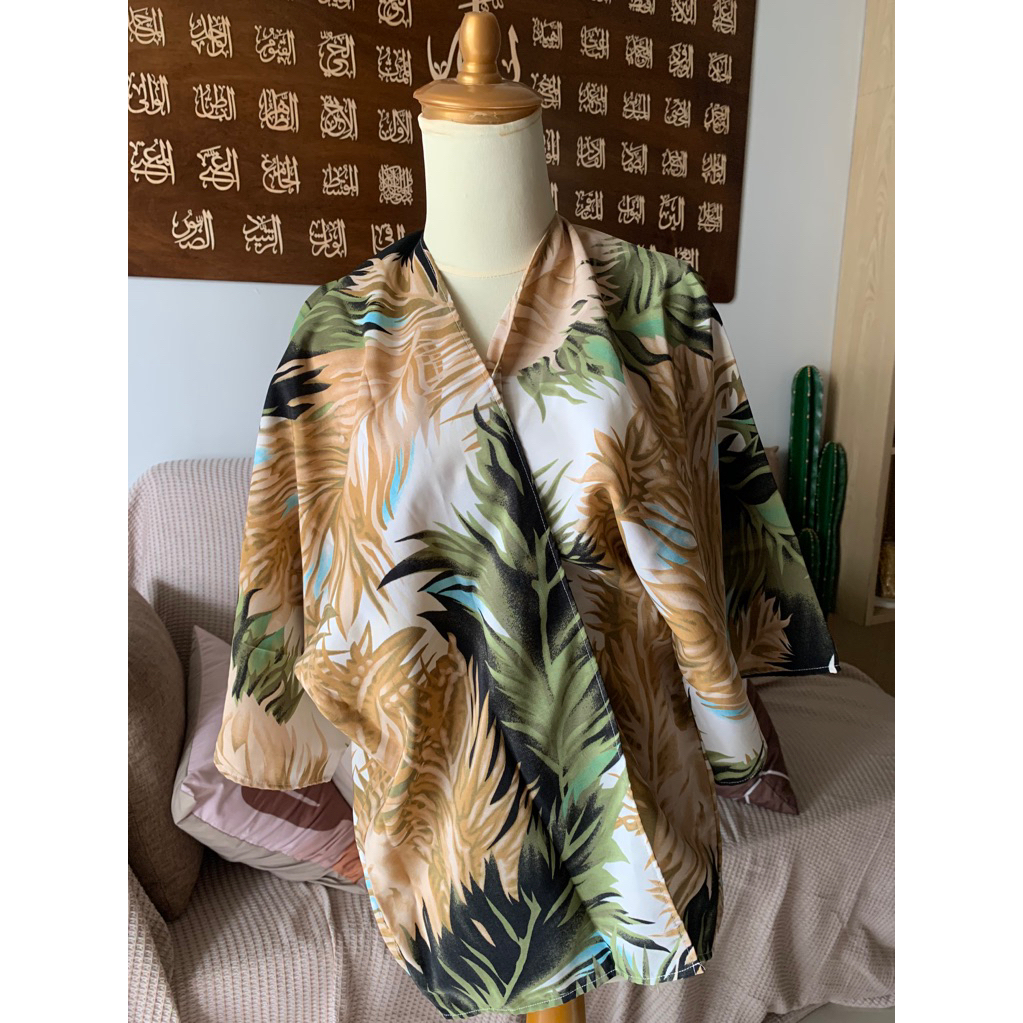 preloved cardigan over