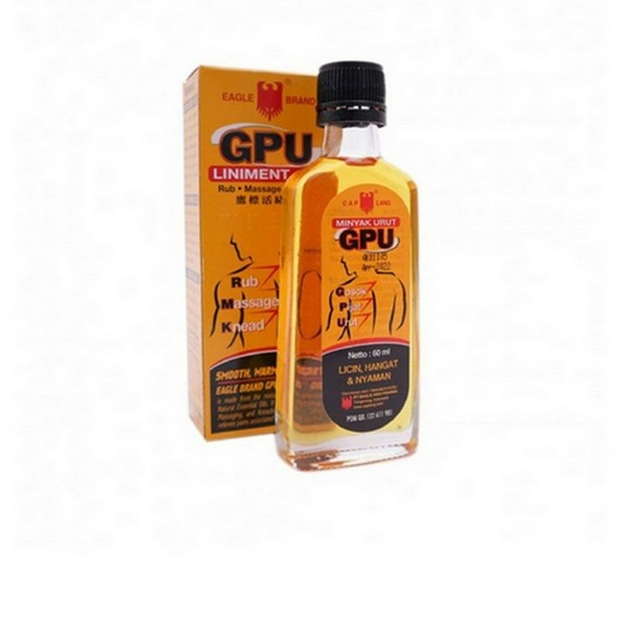 MINYAK URUT GPU CAP LANG 60ML