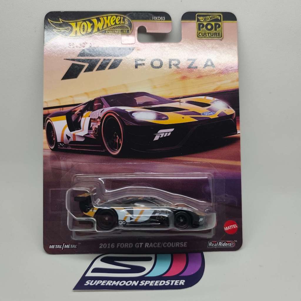 Hot Wheels Premium 16 Ford GT Race