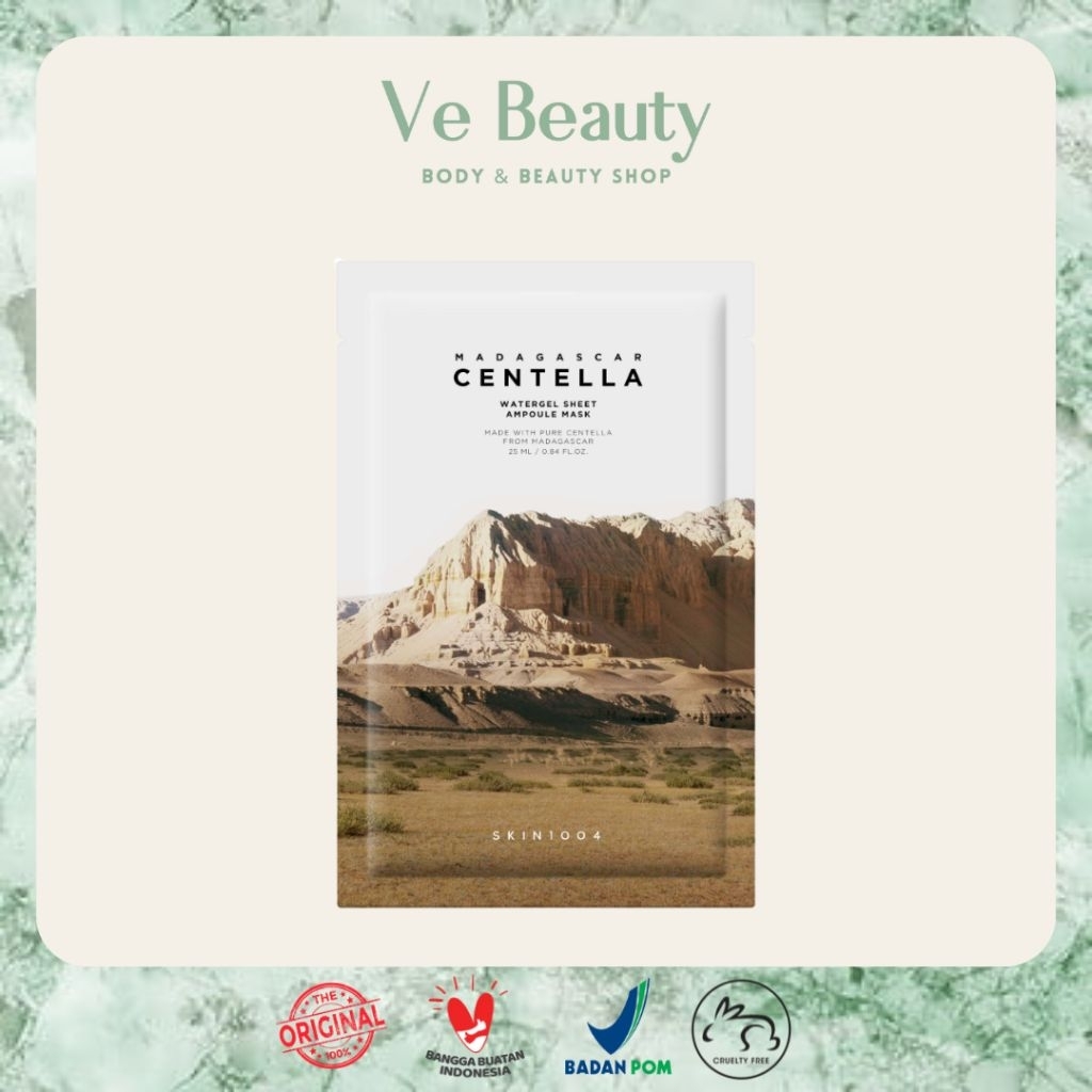 SKIN1004 Madagascar centella watergel sheet ampoule mask 25ml