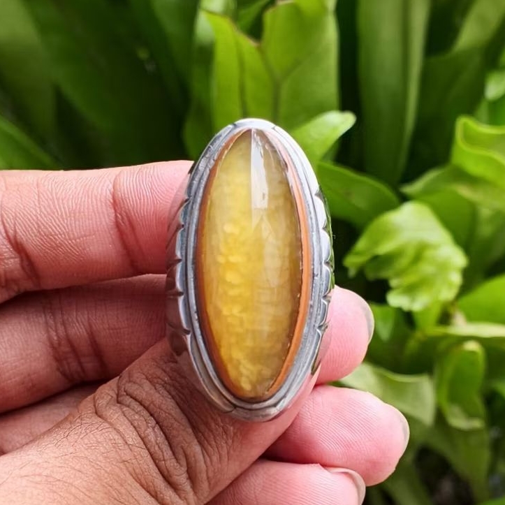 cincin batu pandan nanas sisik betik