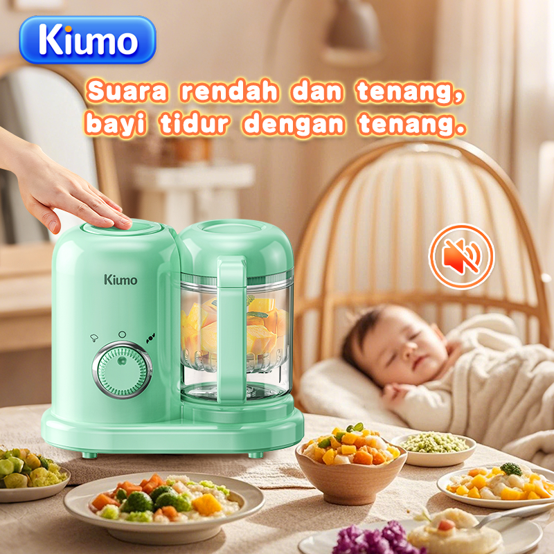 Kiumo panci mpasi bayi baby safe/panci mpasi bayi bpa free /chopper mpasi bayi/blender mpasi bayi/pa