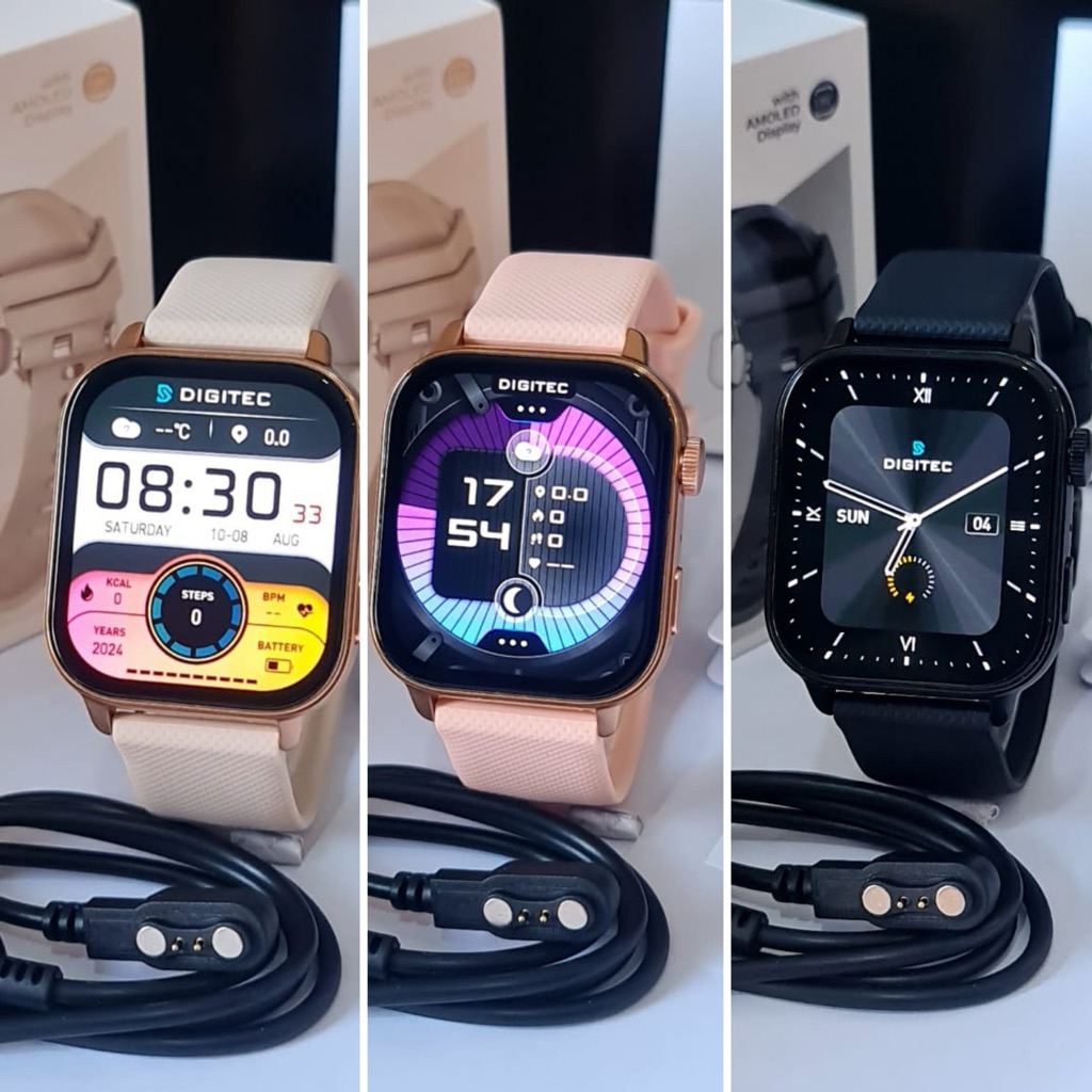 Jam Tangan  SmartWatch Wanita Digitec Slimmer Original