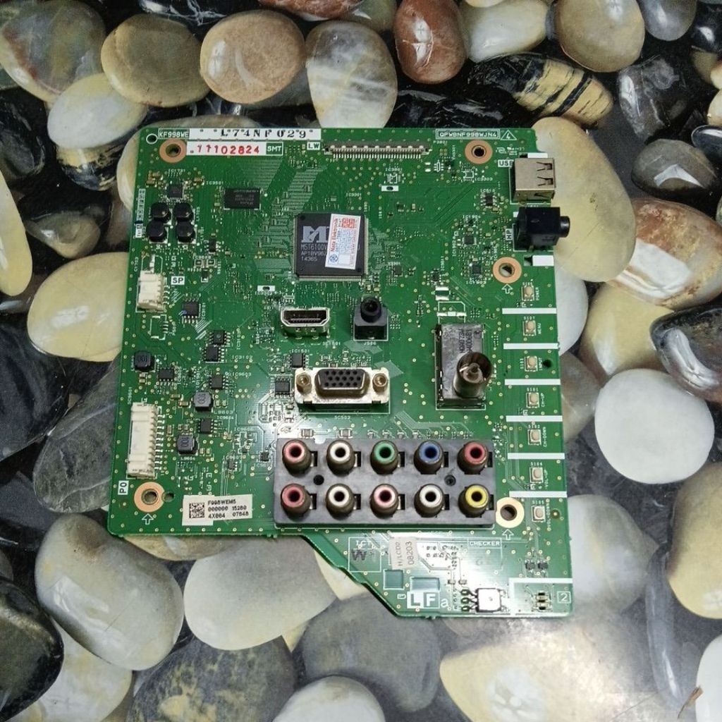 MB TV SHARP LC-32LE340M MAINBOARD-MESIN TV SHARP LC 32LE340