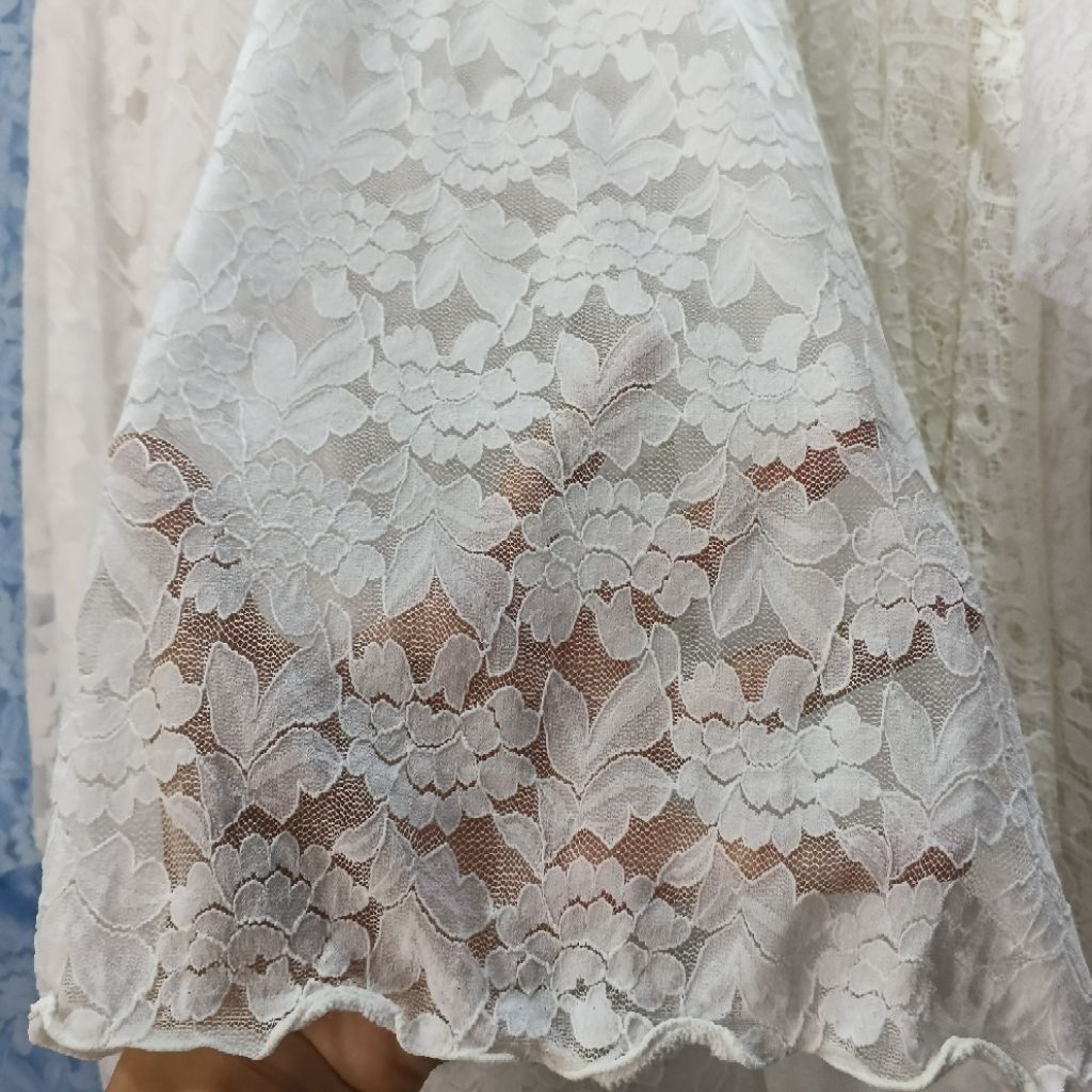 kain brokat street - Harga/0,5m - kain brokat motif - kain brokat tulang - bahan brokat kebaya mewah