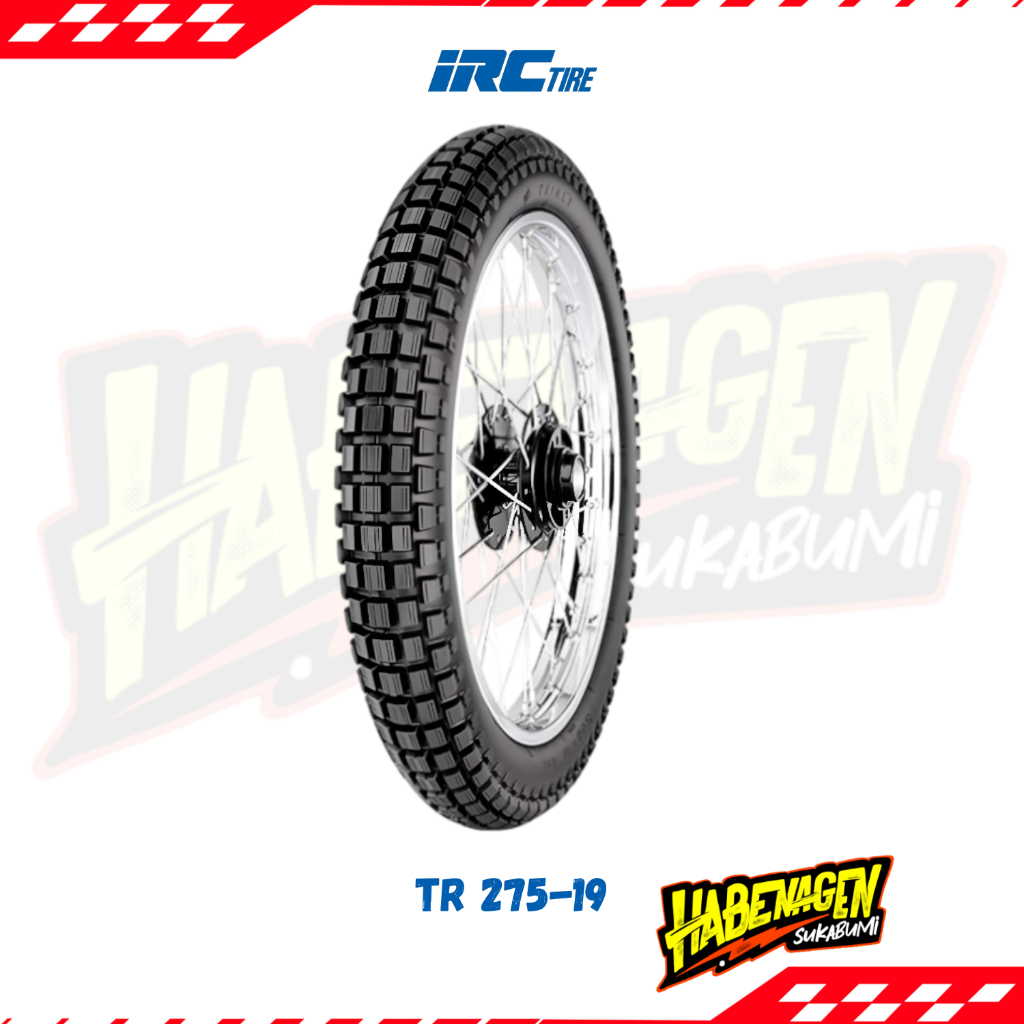Ban Luar Semi Trail Irc Tire Tr 275 Ring 19 Tube Type Non Tubless