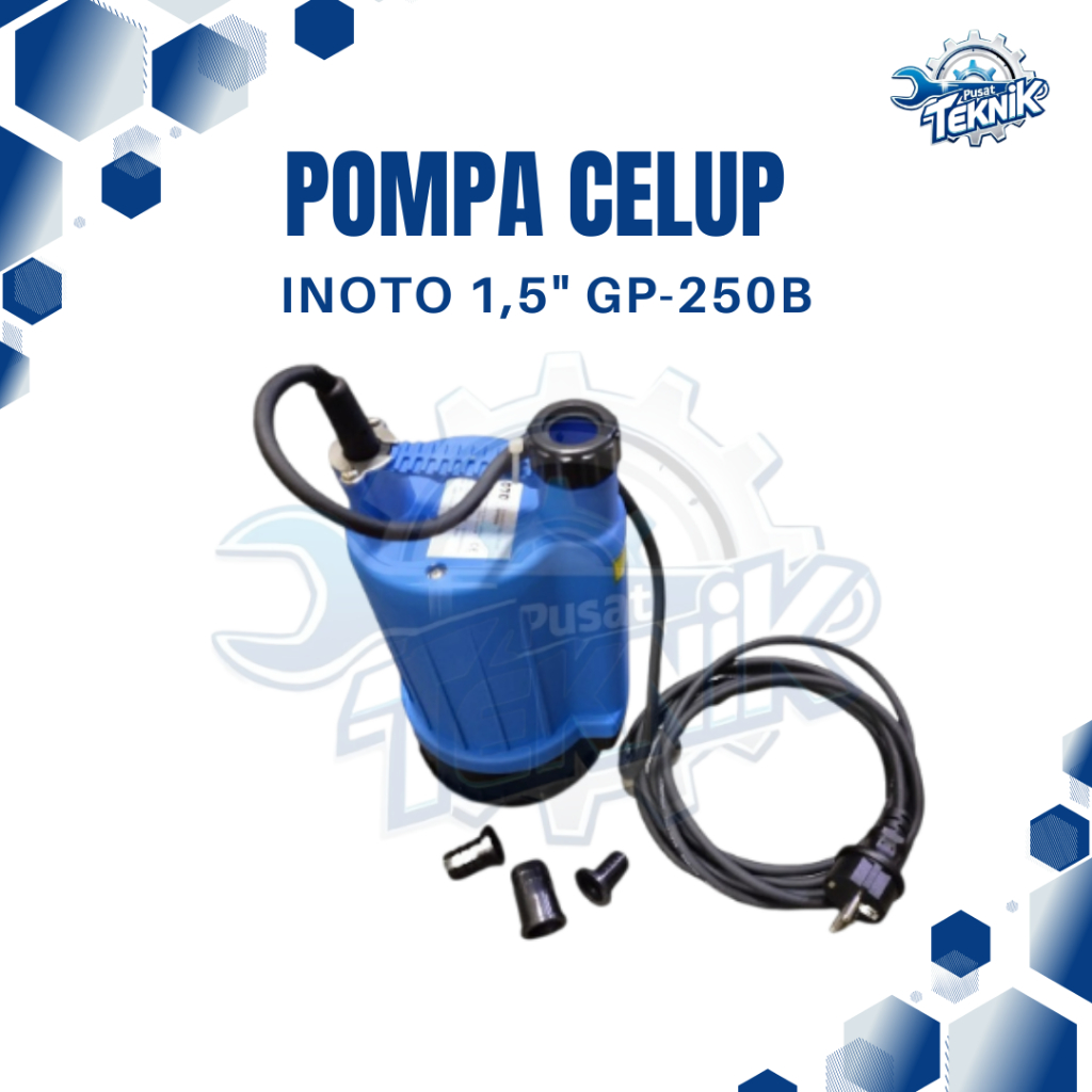 Mesin Pompa Air 1.5 Inch/Mesin Pompa Air Celup/Mesin Pompa Celup Filter Air Kolam Inoto Gp250B Subme