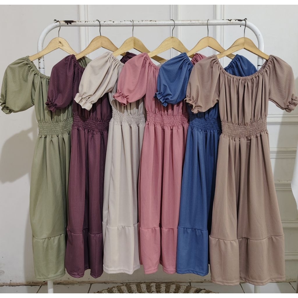 Baju Wanita Model Terbaru - Dress Sabrina