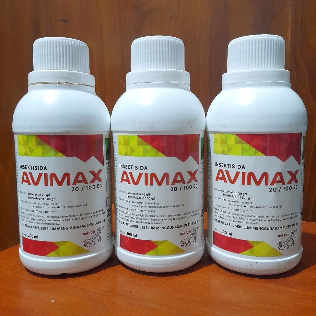 Insektisida Avimax Imidakloprid Abamektin 120 EC 200 ML