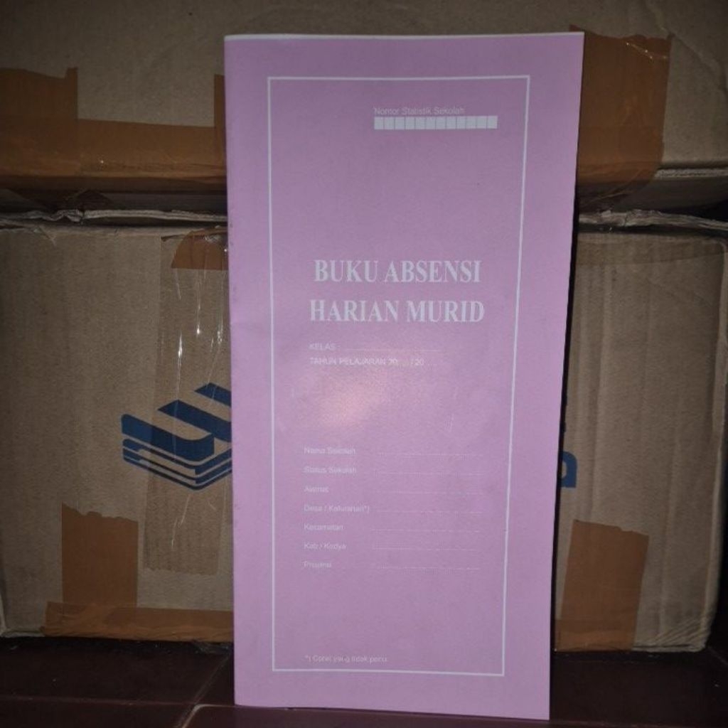 BUKU ABSENSI SISWA