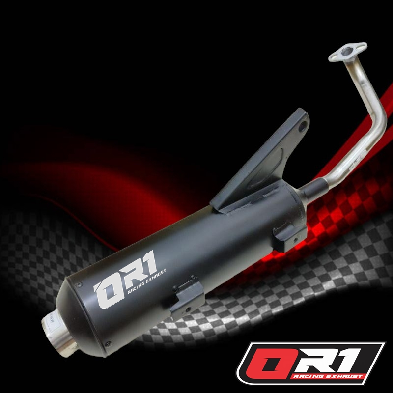 knalpot mio j mio smile standar racing OR1 suara ngebas adem