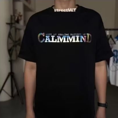 CALMMIND Monster Laser Hologram Tee Calm Mind Original