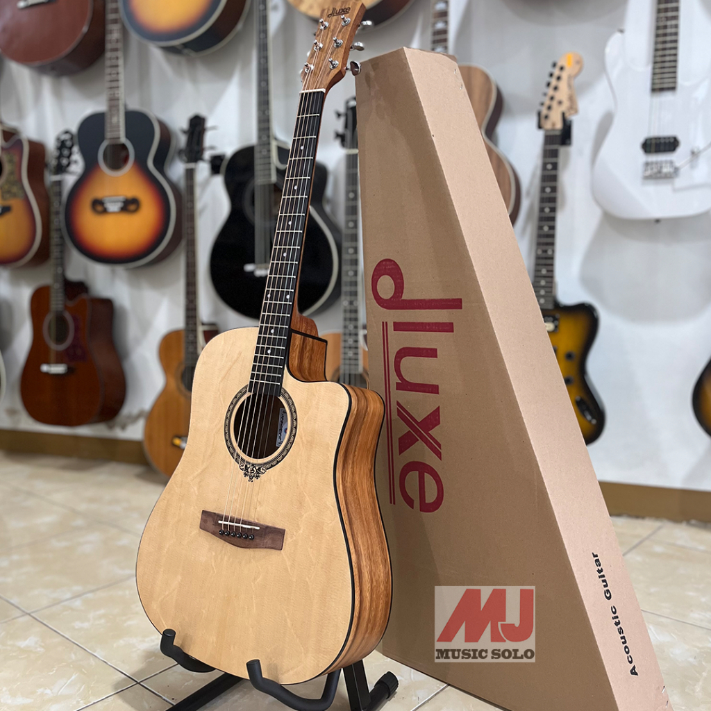 GITAR AKUSTIK DLUXE DW 110 DOFF CUTAWAY ORIGINAL
