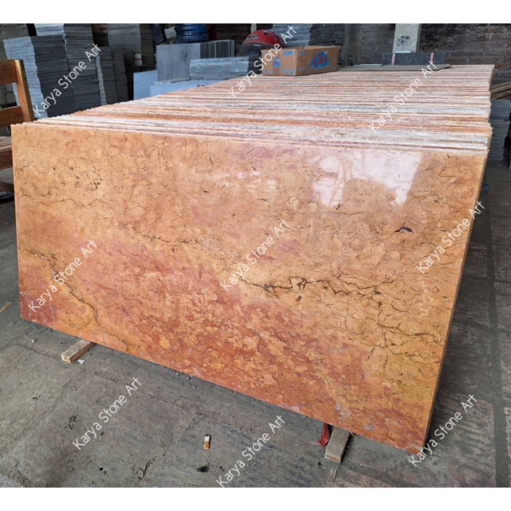 Lantai Marmer Merah Tulungagung | Marmer Lantai Merah 60x120cm