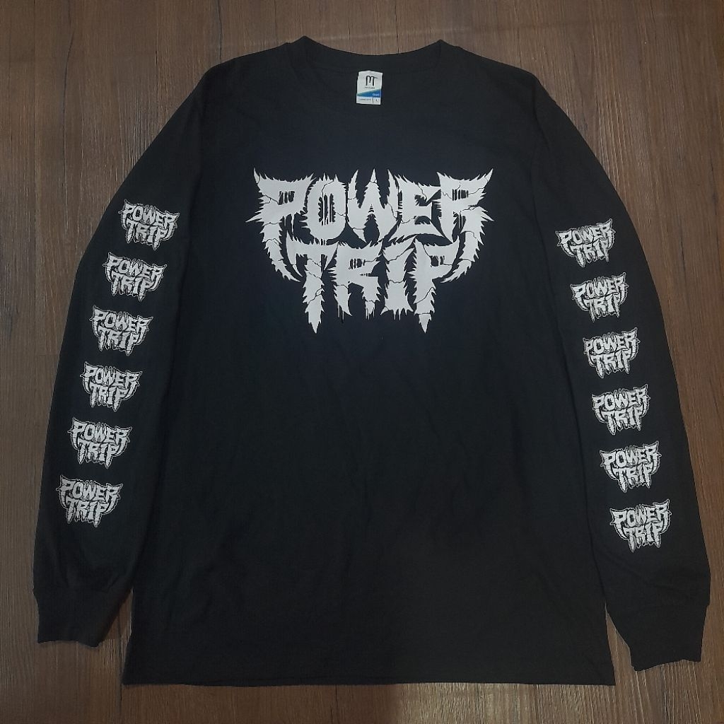 Long Sleeve POWER TRIP full executioner /kaosband /kaos musik/ bootleg