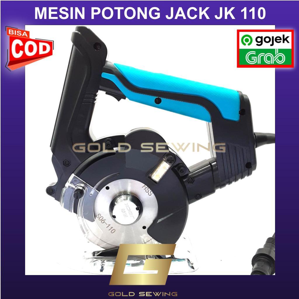Mesin Potong Bahan Kain Mesin Potong Octa Servo JACK JK-110 Portable GOLD