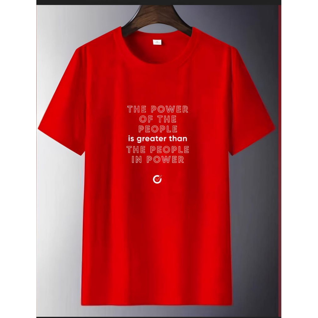 kaos 'the power of the people is greater than the people in power''