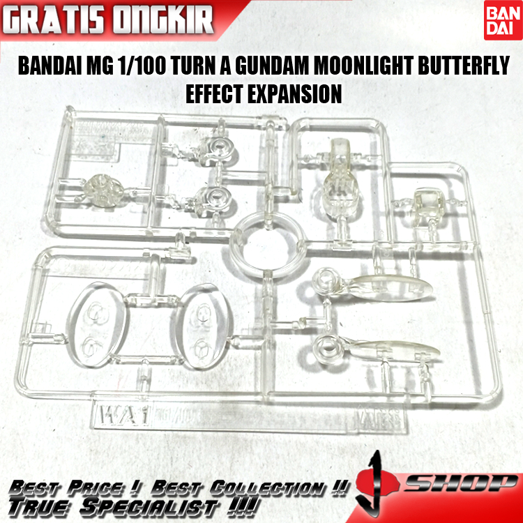 BANDAI MG 1/100 TURN A GUNDAM MOONLIGHT BUTTERLY EFFECT EXPANSION MG2040