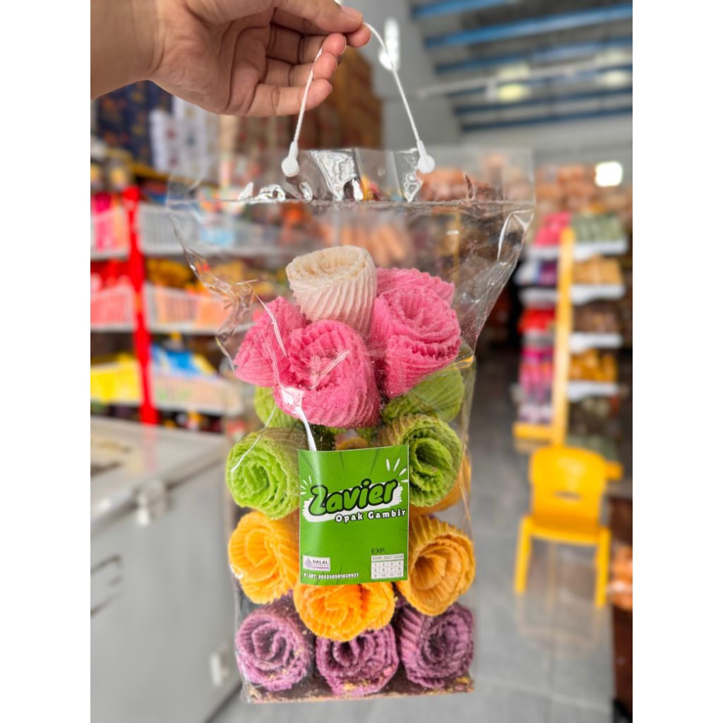 Opak Gambir Warna 250gram