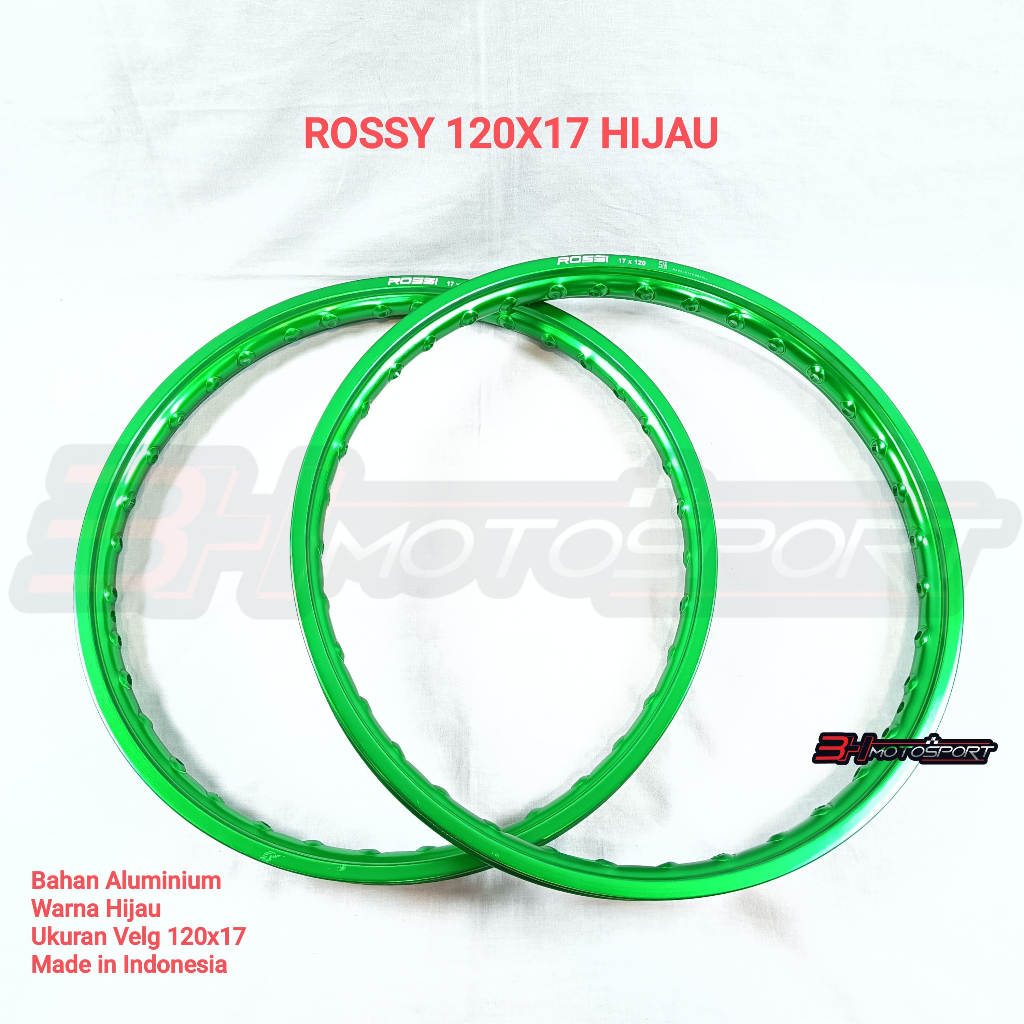 VELG ROSSY 120X17 HIJAU
