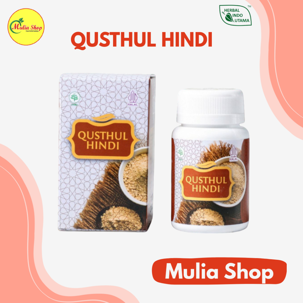 HIU Qusthul Hindi 60 kapsul - Herbal Indo Utama