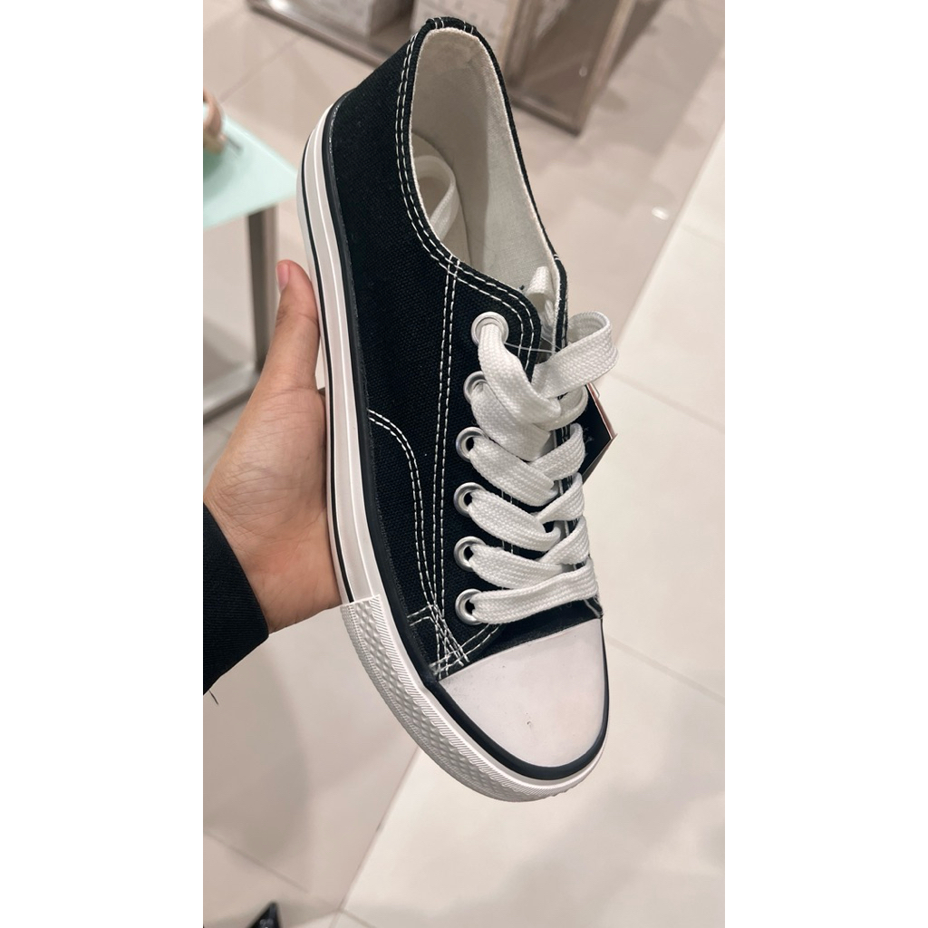 Nevada Nevada Sepatu Sneakers Original Putih Tali Wanita 36-40