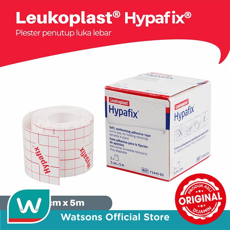 Essity Leukoplast Hypafix 5cm X 5m