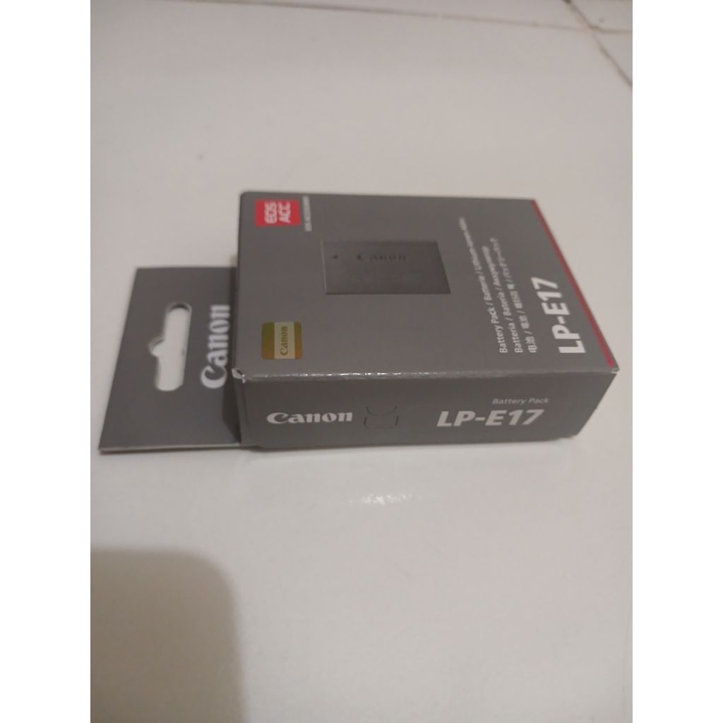 BATERAI BATRE CAMERA CANON LP E17 EOS M3 M5 200D 250D 750D 760D 800D ORIGINAL CANON LP-E17