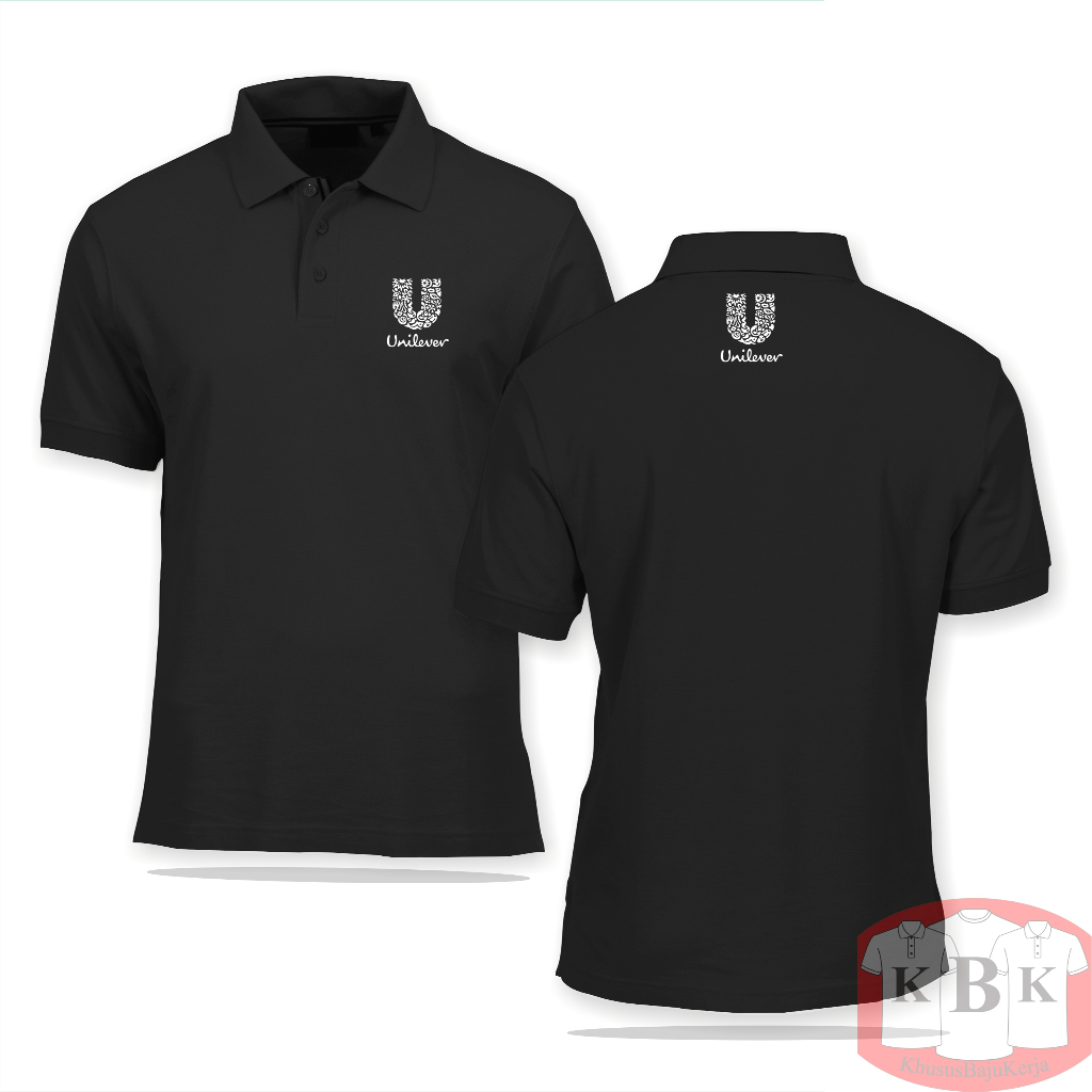 Khusus Baju Kerja Kaos Polo Pria Wanita Unilever Produk / Custom Design