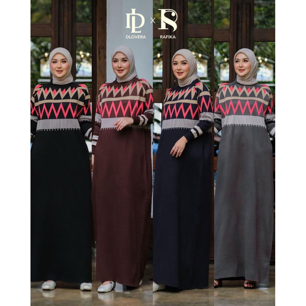 Gamis Dress Terbaru Kevia by D'Lovera