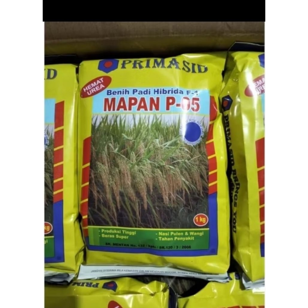 Benih Padi Bibit Mapan p05 Primasid Mapan 05 Hibrida 1kg