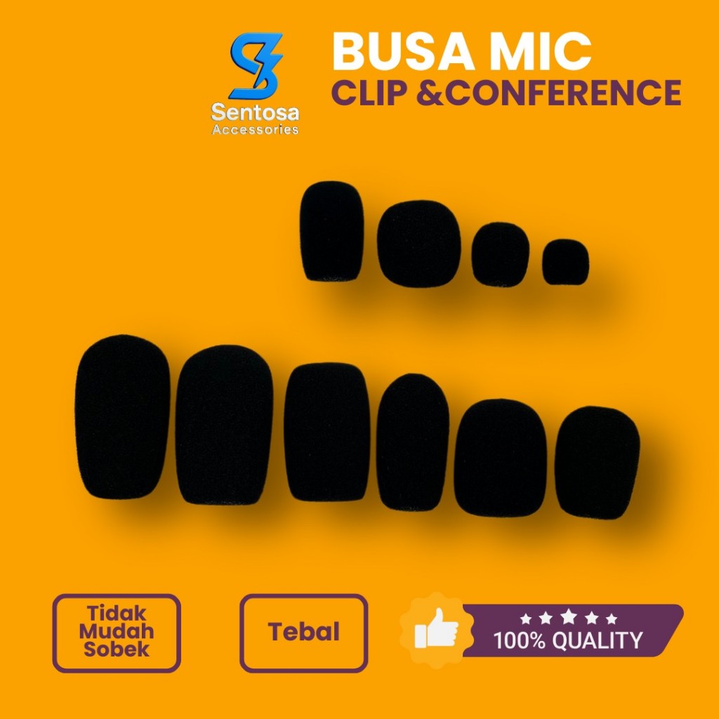 Busa Mic Kecil/ Busa Mic Jepit/ Busa Mic Clip On/ Busa Mic Conference/ Busa Mic Headset