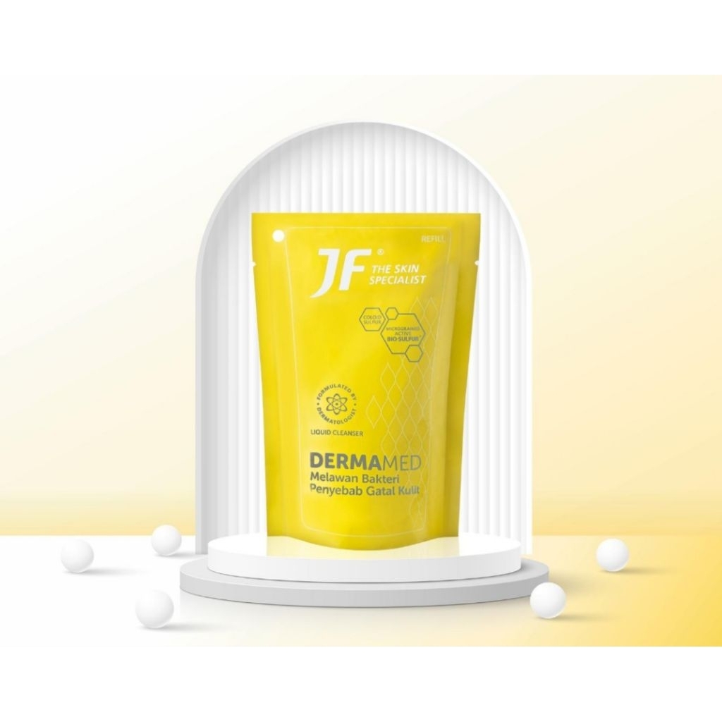 JF Sulfur Dermamed Pouch 200ml Sabun Untuk Gatal Kulit