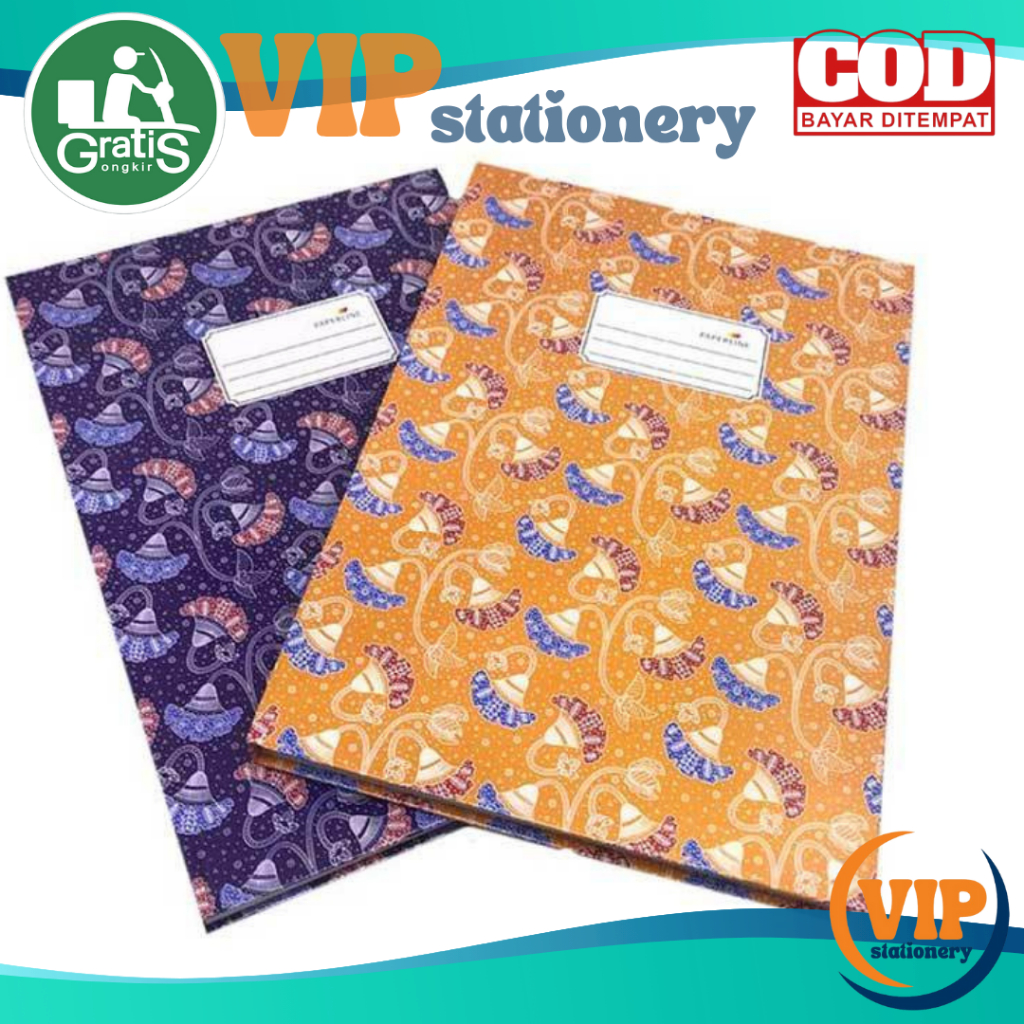 Paperline Buku Tulis Folio 100 Lembar Hardcover /Buku Hardcover Paperline Folio Murah 100 / Buku Tul