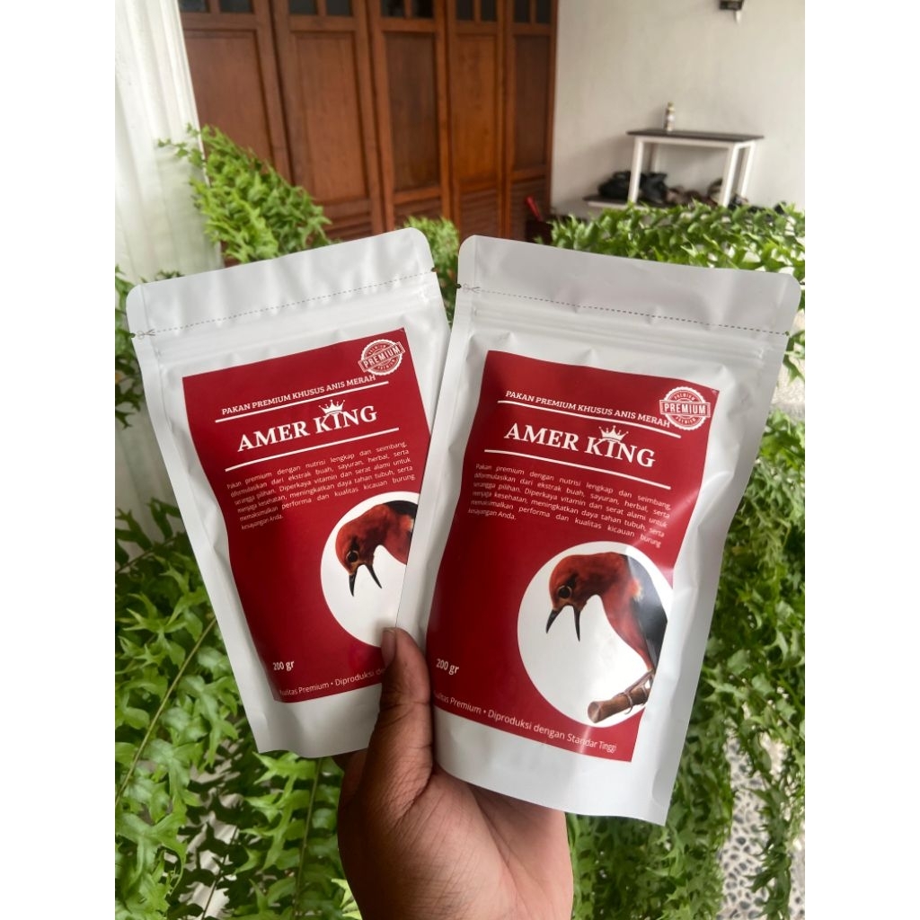PAKAN PREMIUM ANIS MERAH AMER KING