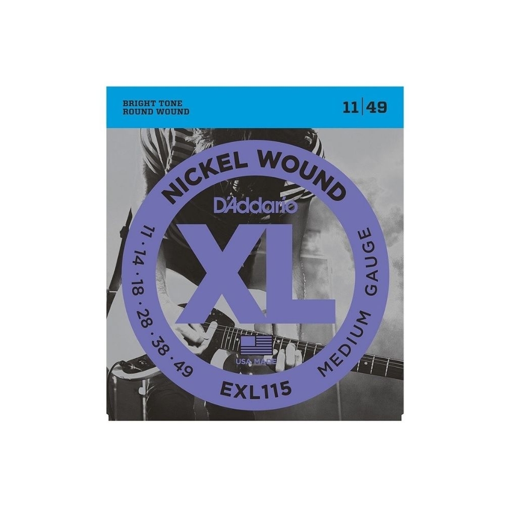Senar Gitar elektrik d'addario daddario D'ADDARIO EXL115