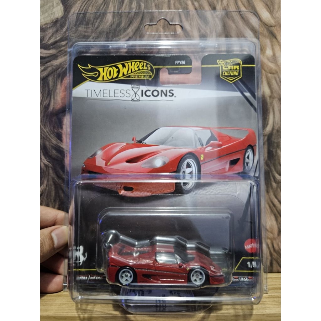 Hotwheels Timeless Icon Ferrari F50 (Rare)