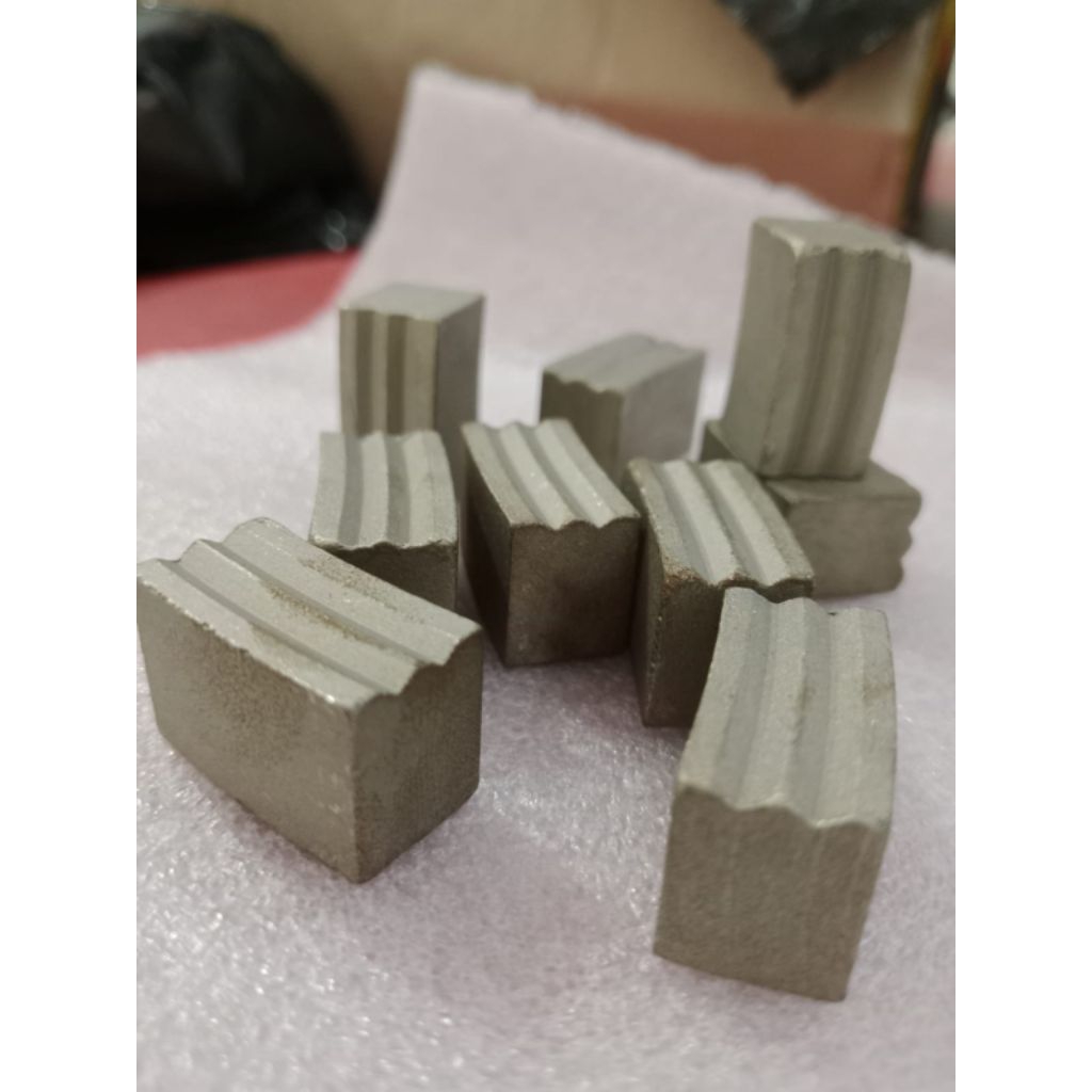 Mata bor sumur/Segmen diamond Core drill/segmen coring berkualitas/mata bor coring