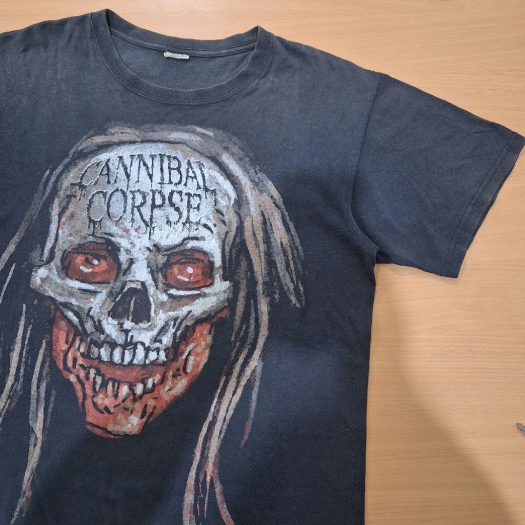 vintage kaos band metal cannibal corpse