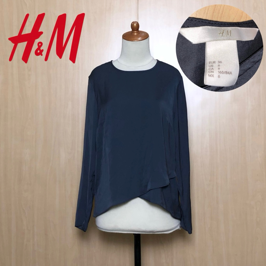 H*M satin blouse S-M