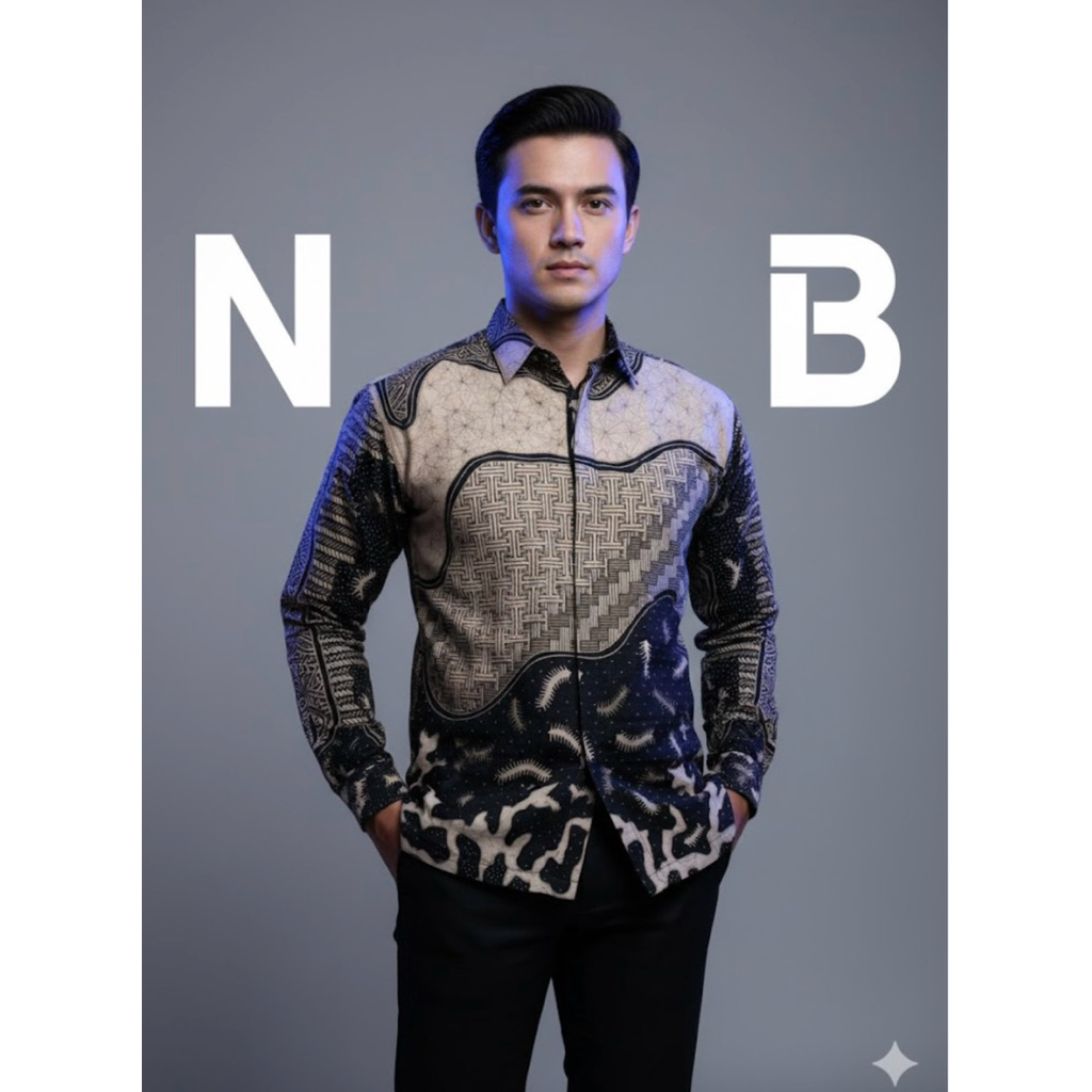 Batik Pria Lengan Panjang | Kemeja Batik Pria | Seragam Batik Pria Lengan Panjang