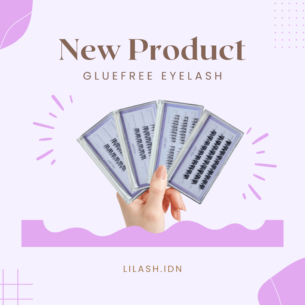 LILASH - BULU MATA TANPA LEM | GLUEFREE GLUELESS | INSTANT PRAKTIS | MAKE UP DOUYIN | EYELASH LENTIK