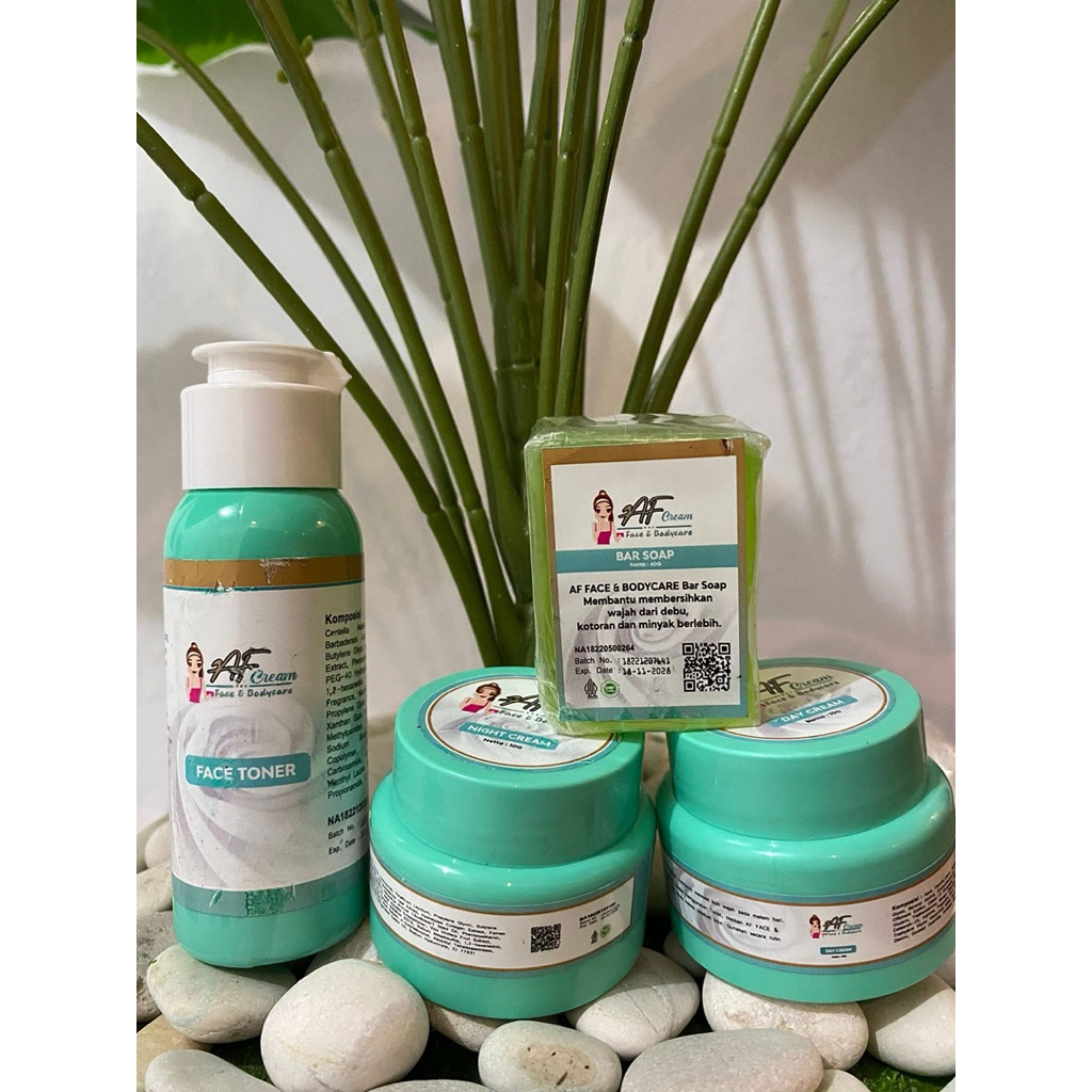 AF Glow + sunscreen af