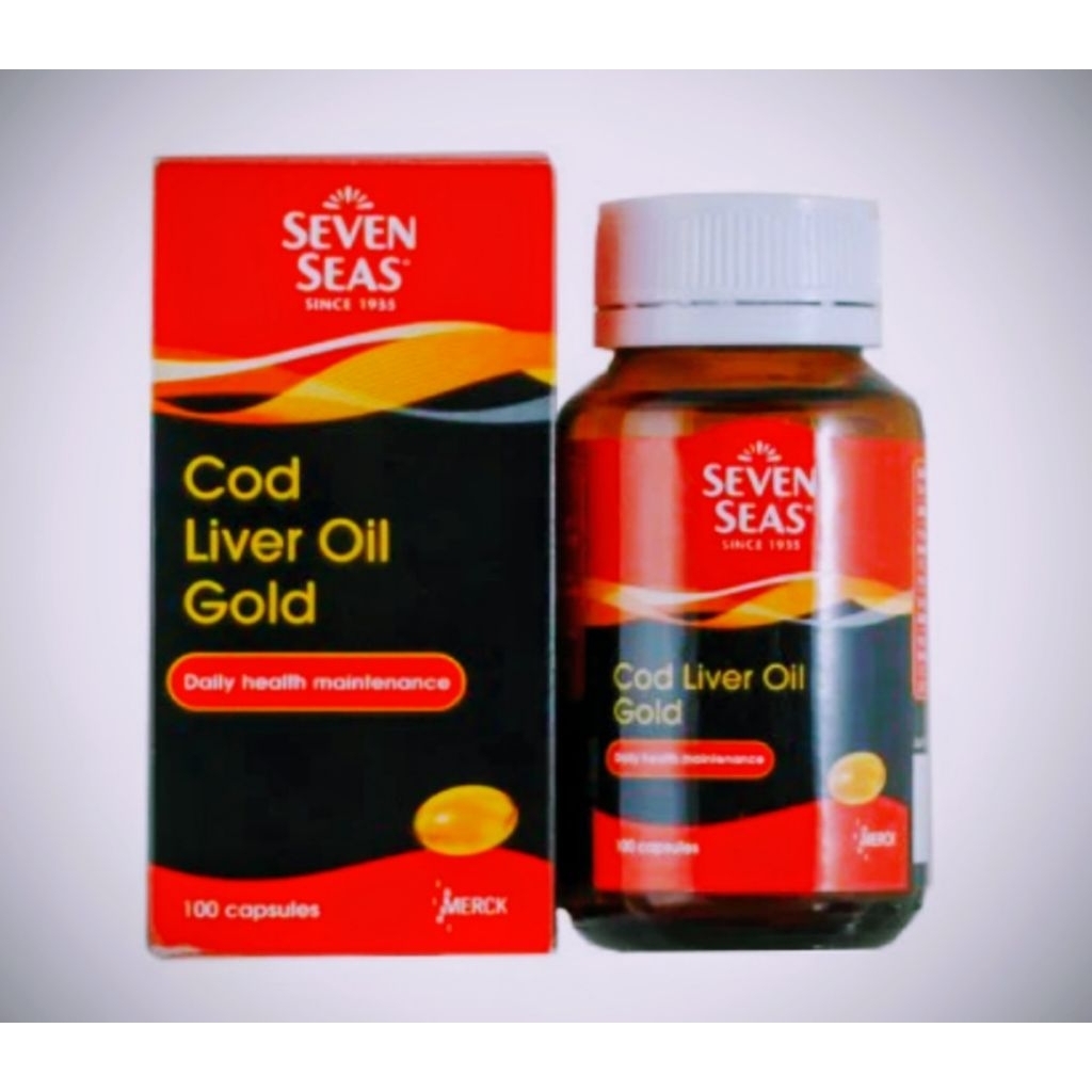 seven seas cod liver oil gold 100 s