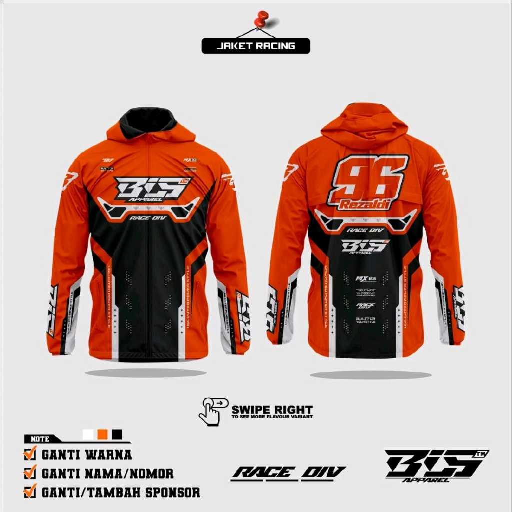 Jaket Motor Custom - Jaket Motor - Jaket Racing - Jaket Waterproof - Jaket Windbreaker - Jaket MotoG